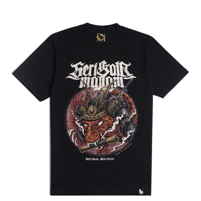 Kaos Serigala Malam X Frogstone