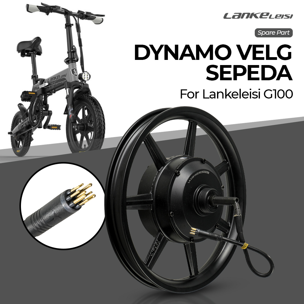 Motor Dinamo Velg Sepeda Listrik Untuk Lankeleisi G100