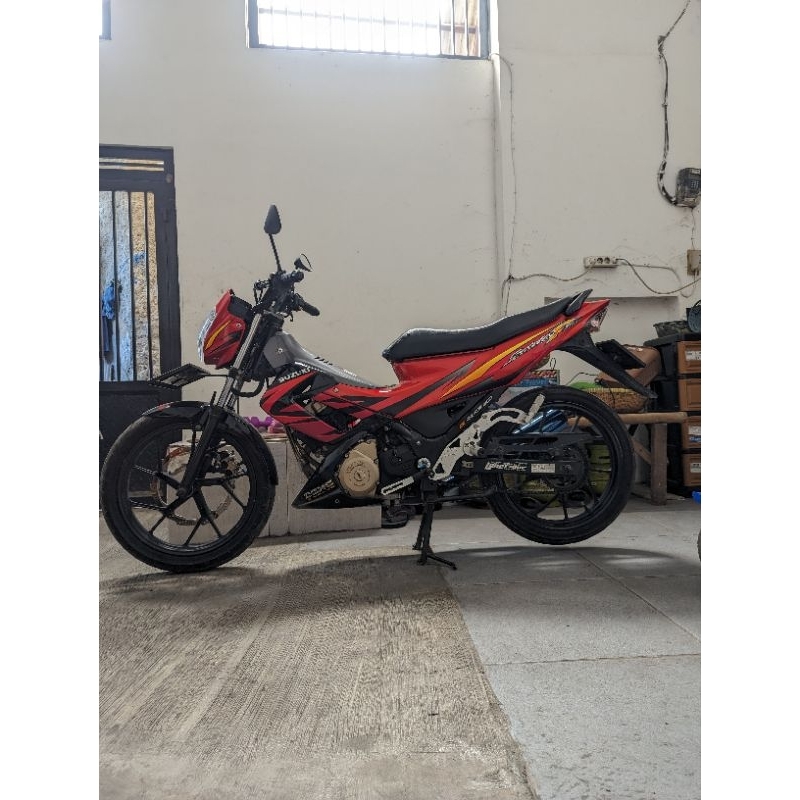 underbone option 1 satria Fu karbu mulus like new