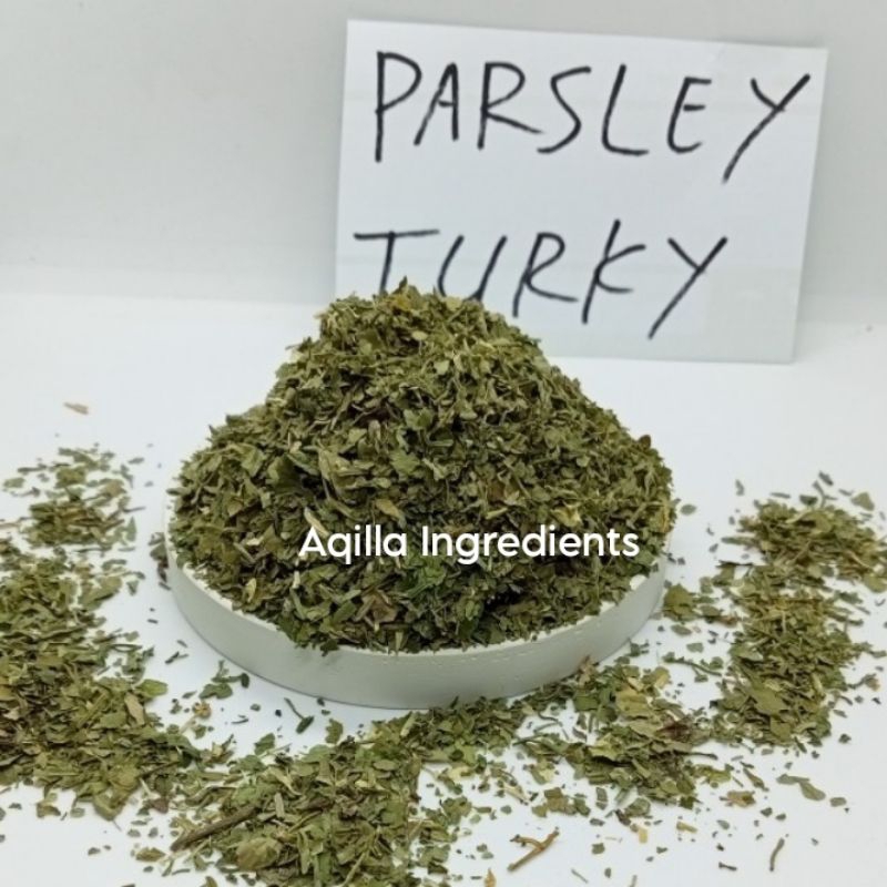 

Parsley Dry From Turky 250gram / Peterseli / Daun Parsley Import Turky