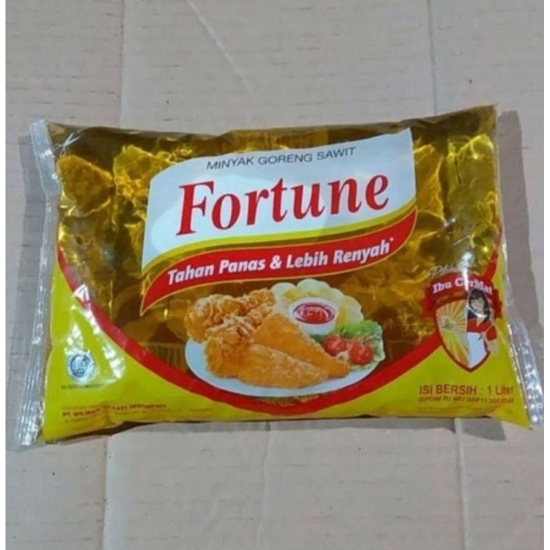 

Minyak goreng Fortune bantak 1 Liter
