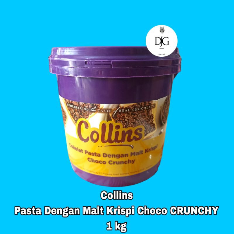 

Collins Pasta Dengan Malt Krispi Choco Crunchy 1 Kg Selai Coklat Crunchy