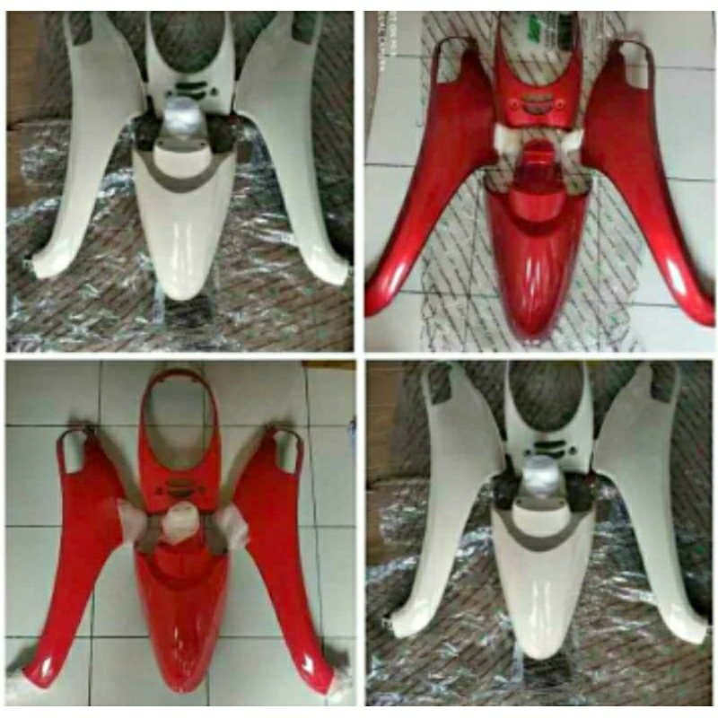 Body scoopy 2016 paketan cover body halus scoopy fi tahun 2015 2016 warna merah hitam putih cream