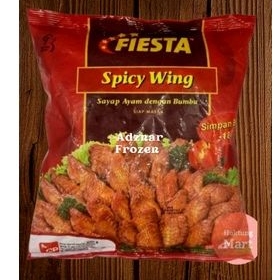 

fiesta spicy chicken wings 500gr
