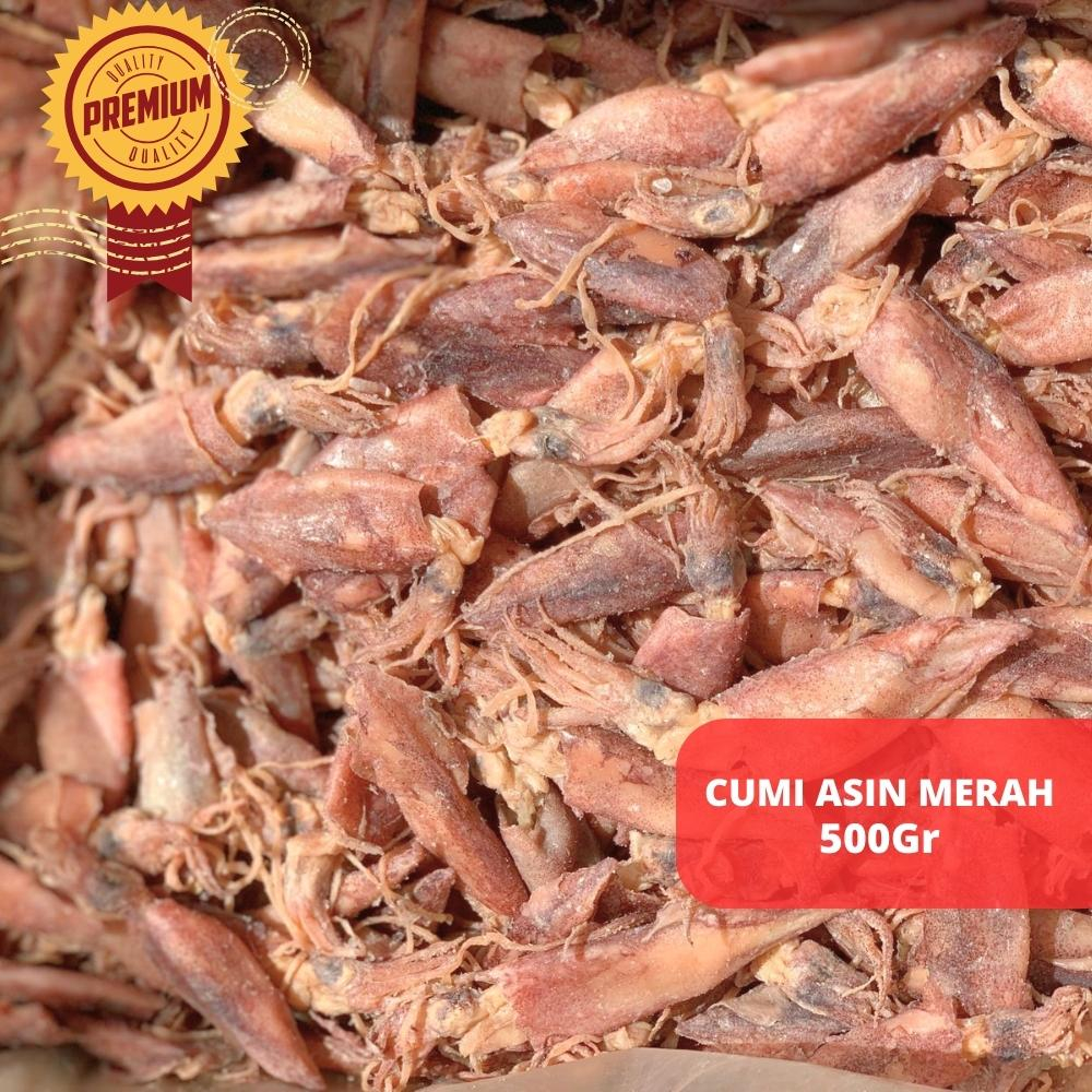 

Cumi Asin Merah Kering Super Premium 500Gr - 1kg - Dewi Sri Mart