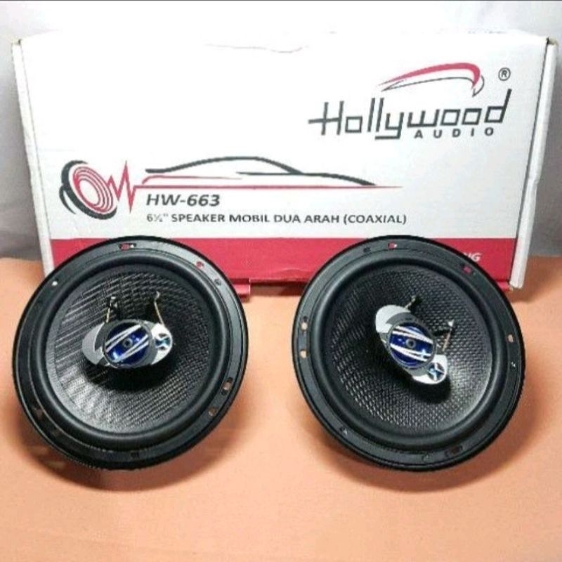 Speaker coaxial Hollywood  HW-663 6inch