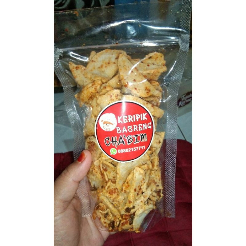 

kripik,basreng renyah dan gurih