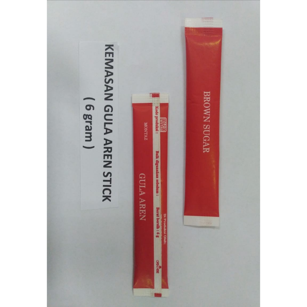 

SM GULA AREN/BROWN SUGAR STIK ECER 25PCS, HIGENIS&PRAKTIS, CAFFE,RESTO
