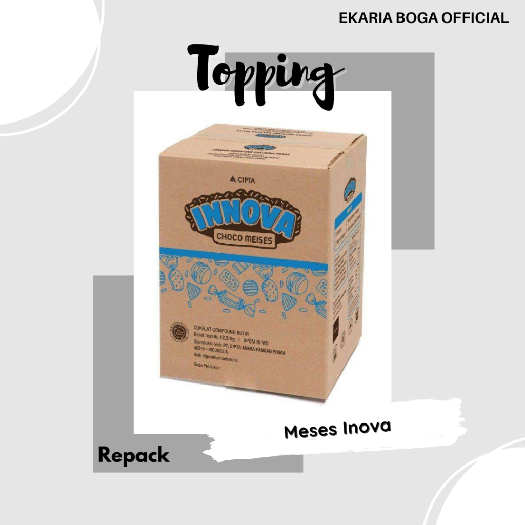 

TOPPING | MESES | MEISES | MESIS | MISIS | INNOVA | MESES INNOVA | MESES INOVA KILOAN 250GR