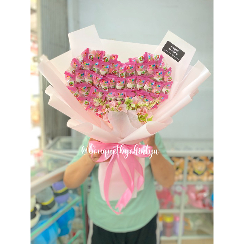 

BUKET PERMEN YUPI BUKET PERMEN LOVE YUPI BOUQUET BUKET CANDY