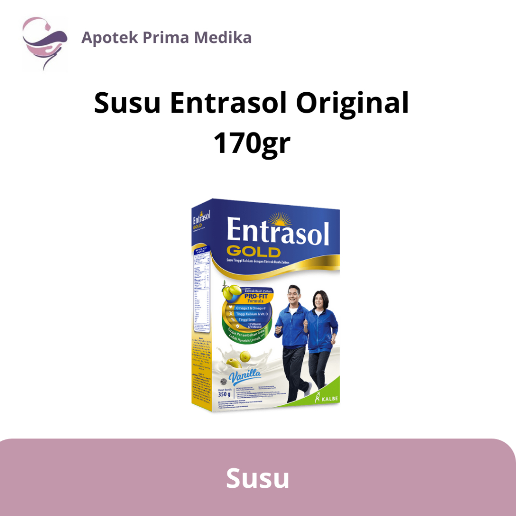 

Susu Entrasol Gold Original 170gr