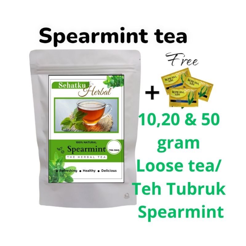

SPEARMINT TEA : TEH HERBAL SPEARMINT 50 GRAM
