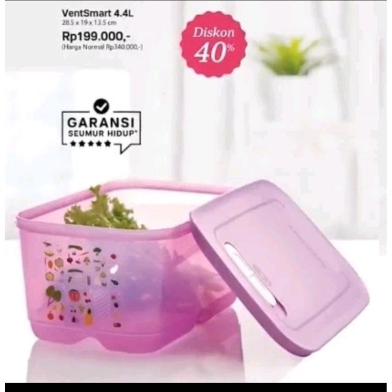 TUPPERWARE VentSmart 4,4 Liter