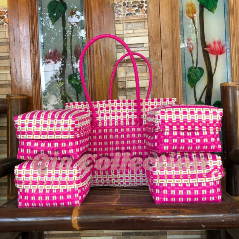 Tas set keben / set keben bali / canang sari / tas anyaman keben