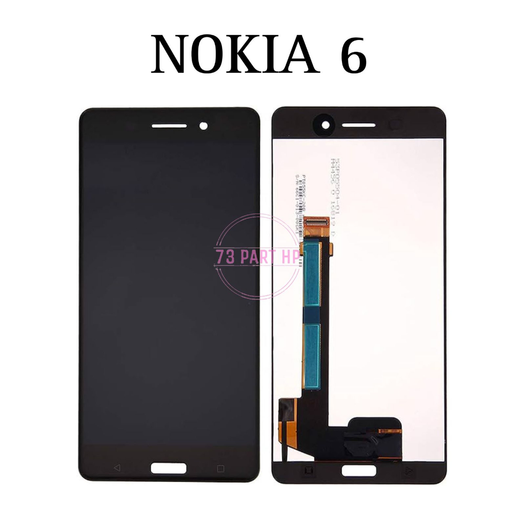 LCD Touchscreen Fullset Nokia 6 / N6 / TA1000 TA1003 TA1021 TA1025 TA1033 TA1039 TA-1000 TA-1003 TA-