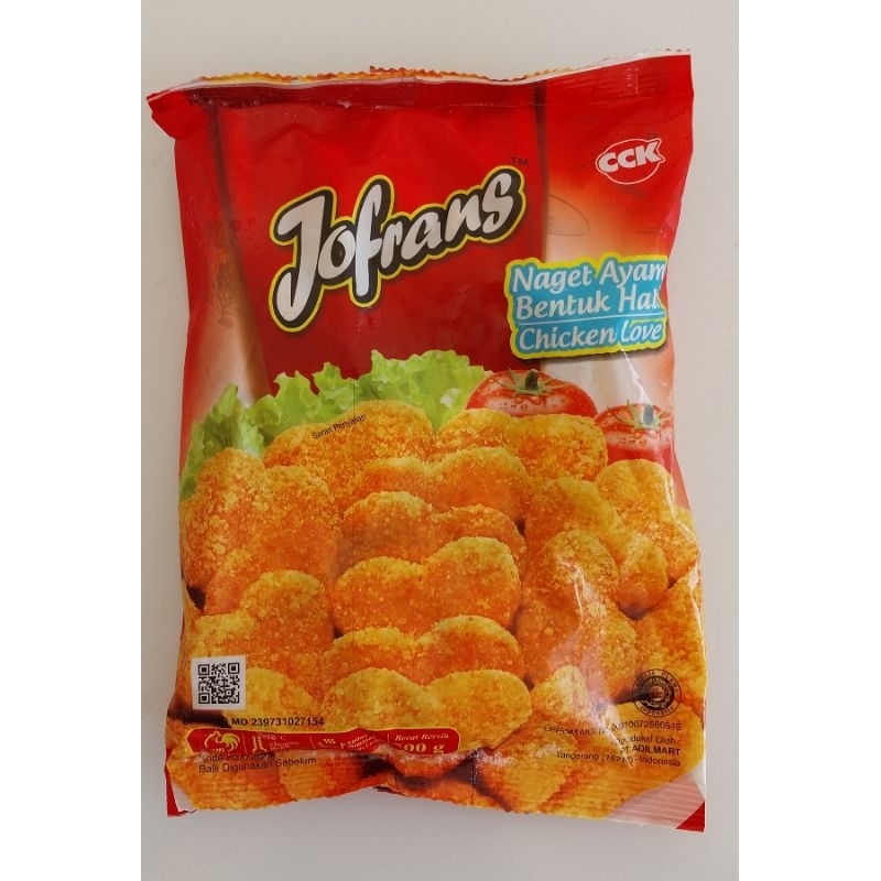 

Nuget Jofrans Love 500 gr