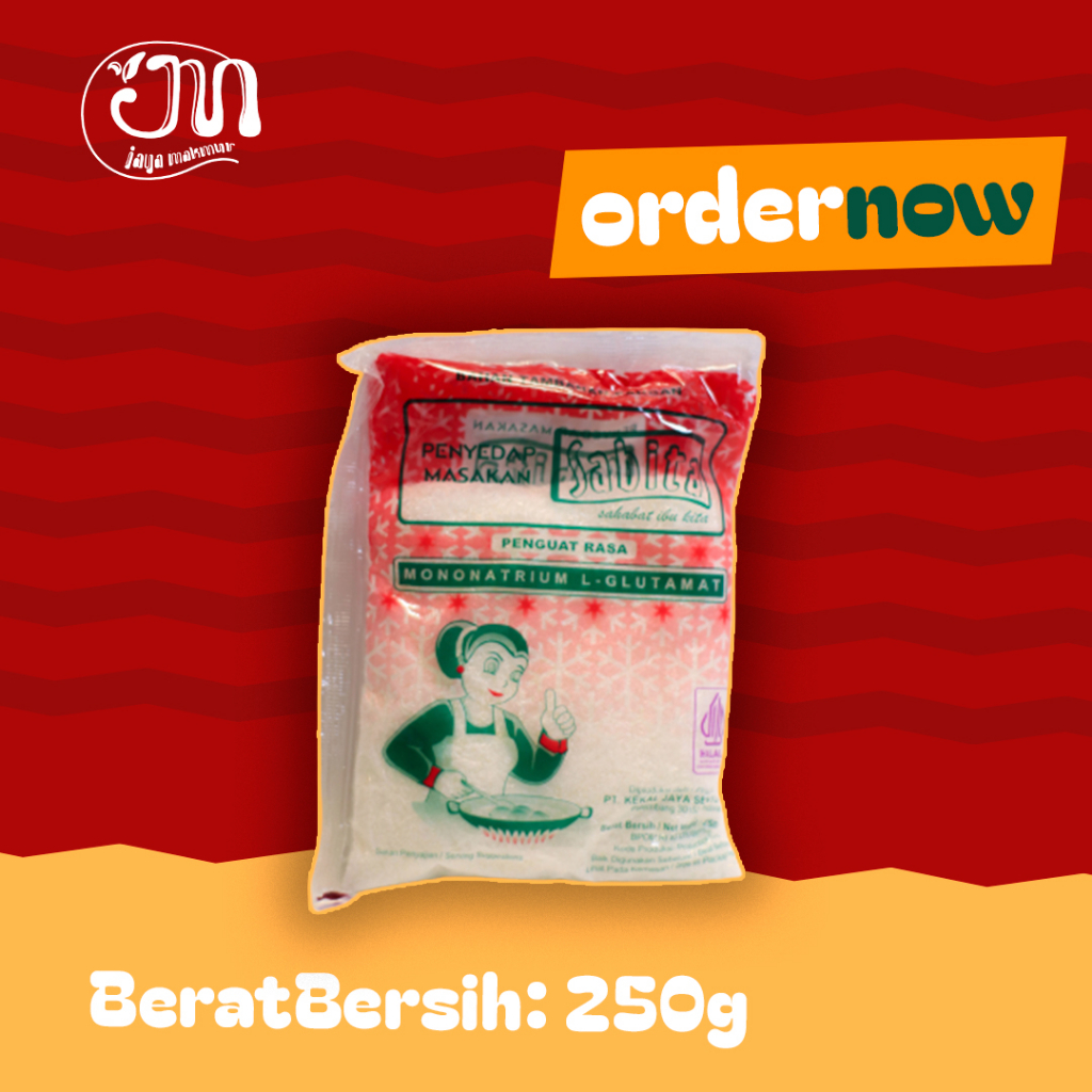 

Pecin Sabita Penyedap Rasa