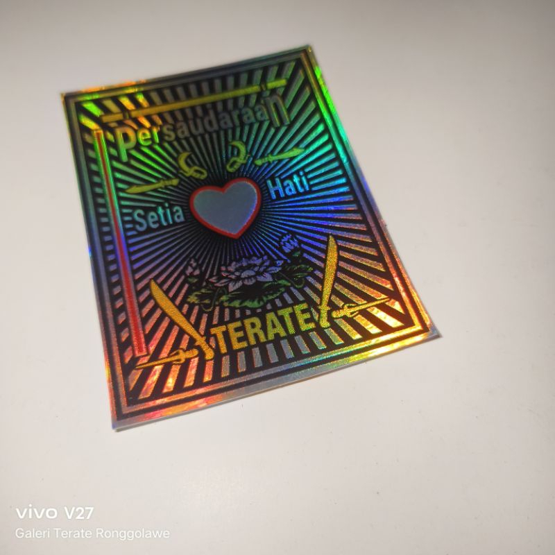 

Sticker Psht Hologram Kode 1