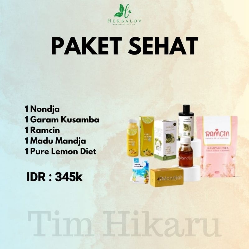 

Paket Sehat by.HERBALOV