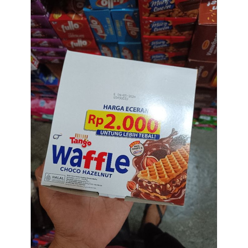 

wafer waffle tanggo 1 box isi 12 pcs