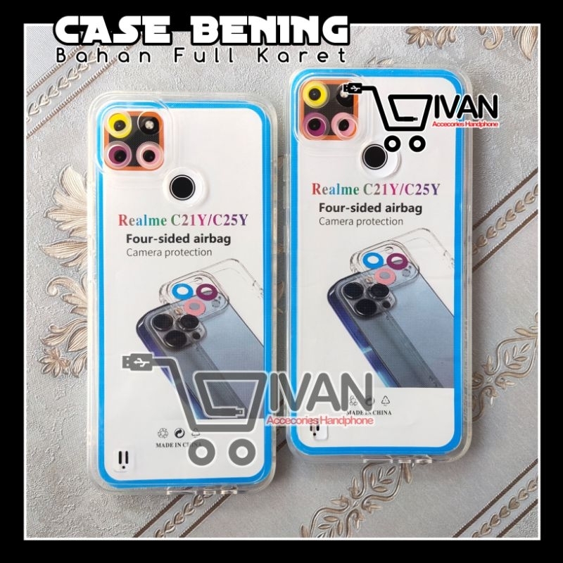 CASE BENING TRANSPARAN AIRBAG REALME C21Y