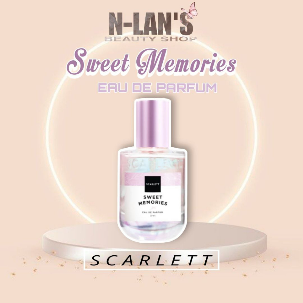 Scarlett Whitening Eau De Parfum Sweet Memories 30ml By Felicya Angelista