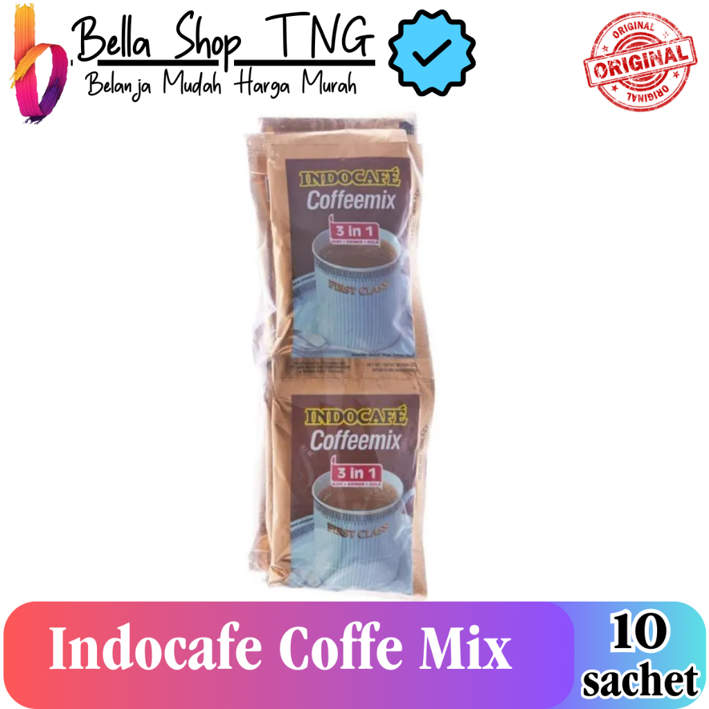 

Indocafe Coffeemix 3 in 1 Kopi Instan 20 gr / 10 pcs
