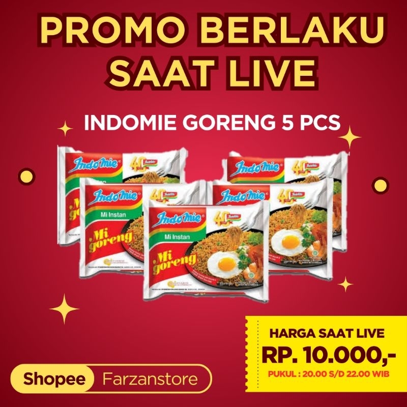 

Indomie Goreng Isi 5 Pcs