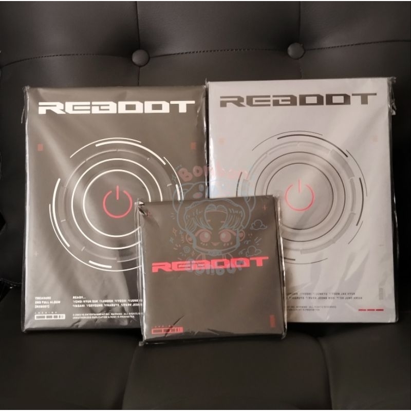 Album Treasure Reboot Grey, Digipack Reboot Haruto Unsealed (album only)