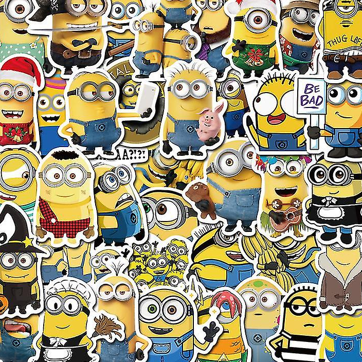 

(30 PCS) Sticker Kartun/ Sticker Minion Glossy/ Minion Sticker Pack