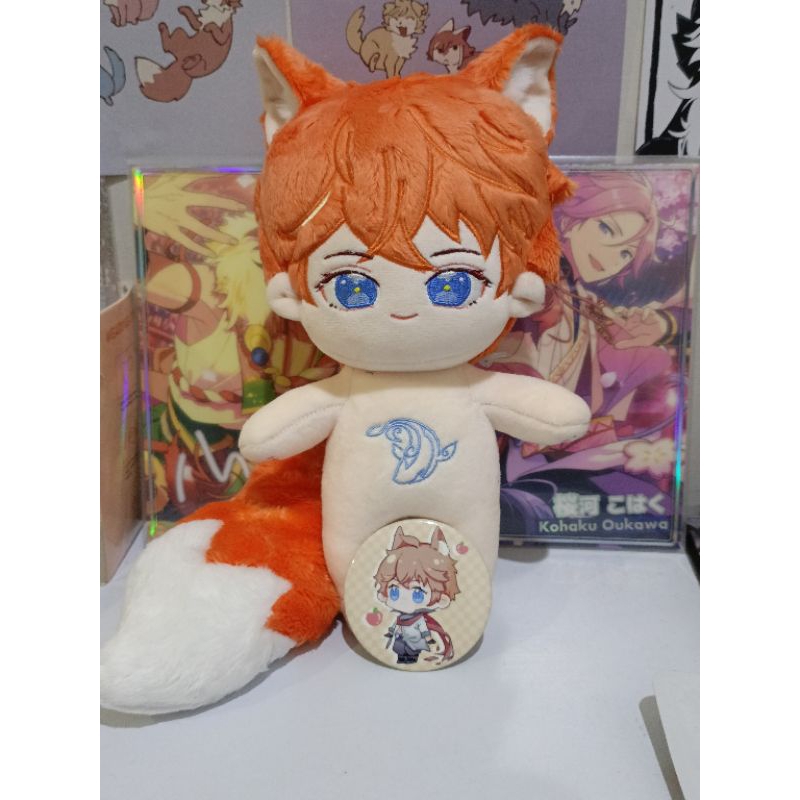 20 cm Genshin Impact Childe Tartaglia Ajax doll Empuk Boneka Plush