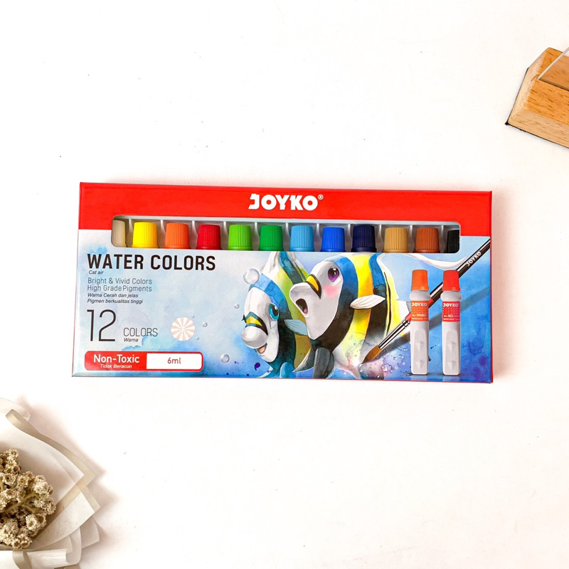 

JOYKO CAT AIR/WATER COLORS 12clr x 6ML