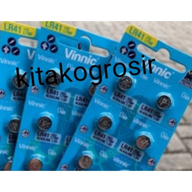 BATERAI battery Vinnic LR41/AG3 /L736F battery Vinnic Murah