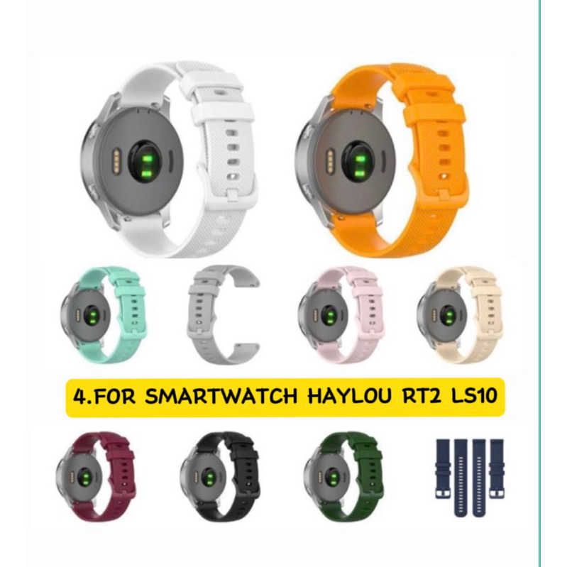 Strap/Tali Jam Smartwatch For Haylou RT2 LS10 - 22mm Silicone