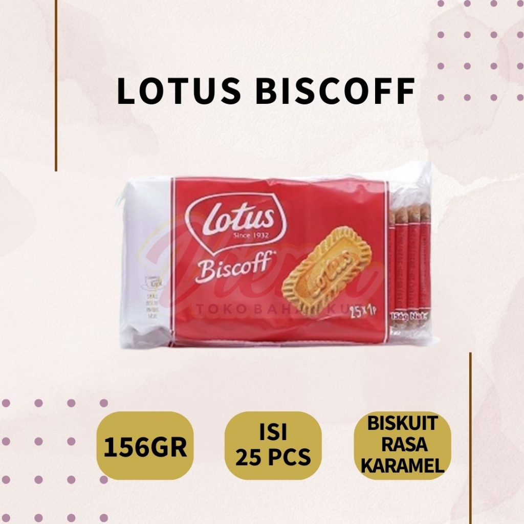 

Lotus Biscoff Biscuit 156gr individual pack