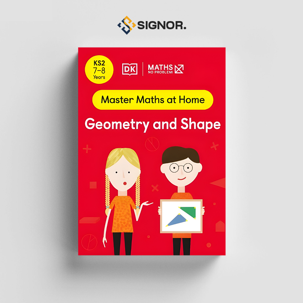 

[ENG1830] Maths (Master Maths at Home): No Problem! Geometry & Shape, Ages 7-8 (Stage 2) - DK