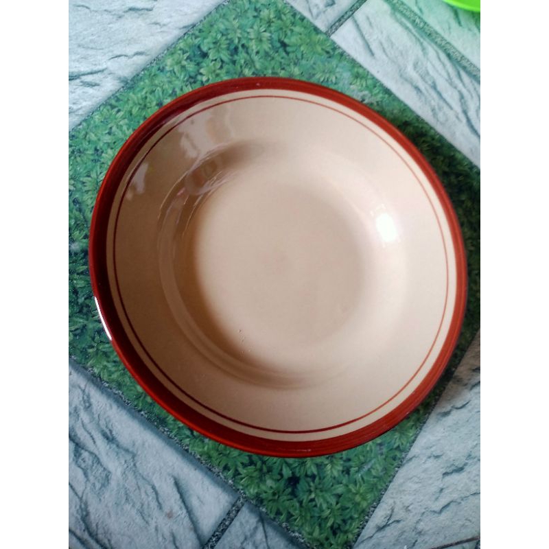 PIRING KERAMIK COKLAT