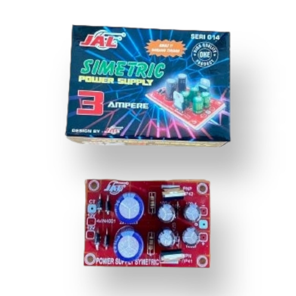 SIMETRIS KIT POWER SUPPLY PSU 12V - 15V 3 AMPERE 12VOLT - 15 VOLT 3A Original