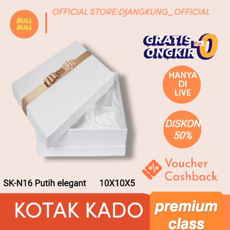 

kotak kado SKN 16 PUTIH ELEGANT 2 ya