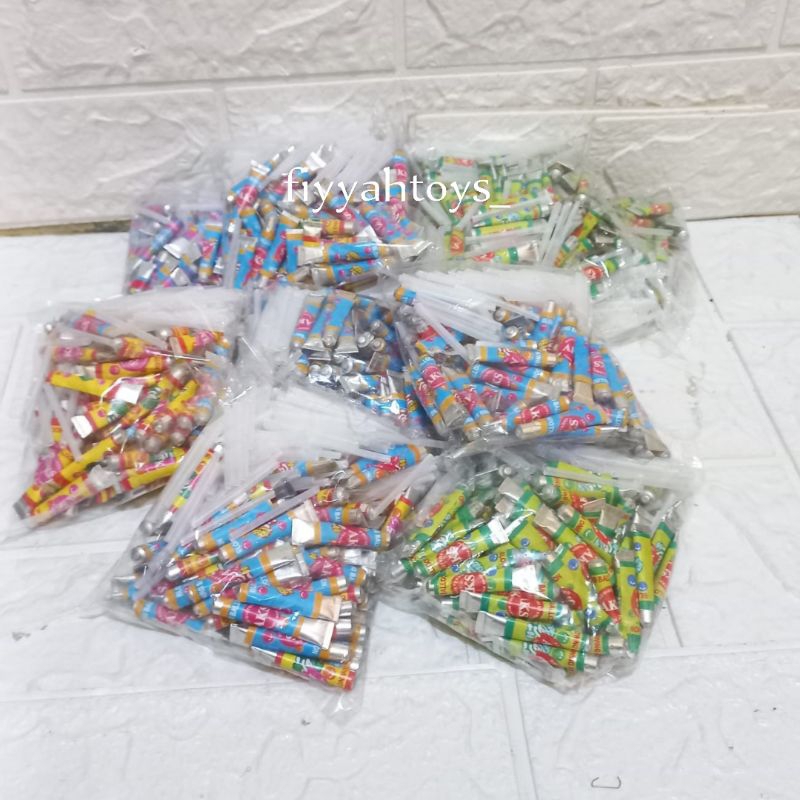 Mainan Anak Balloon isi 100 /Balon Tiup mainan jadul gembungan seru /fiyyah toys