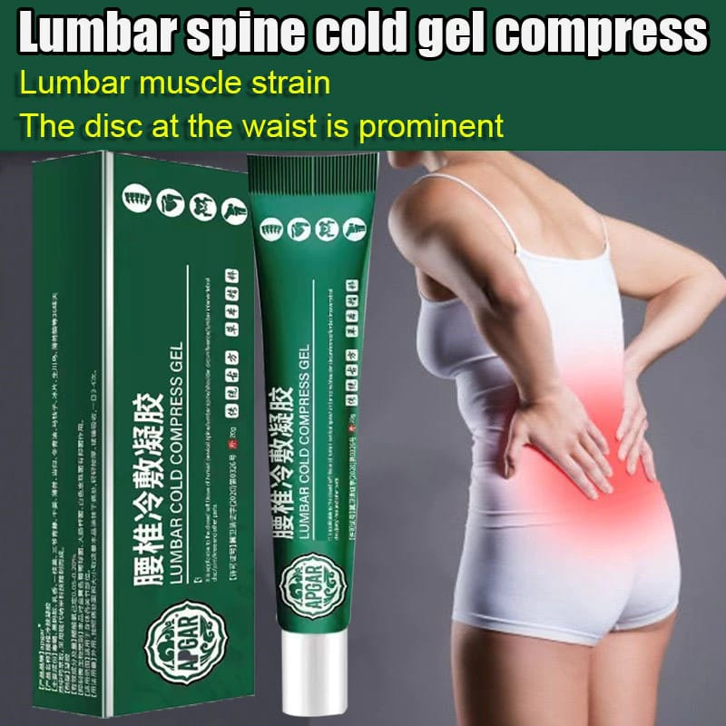 Krim Pereda Sakit Pinggang Lumbar Cold Compress Obat Kejepit Saraf Kejepit Pinggang / obat oles saki