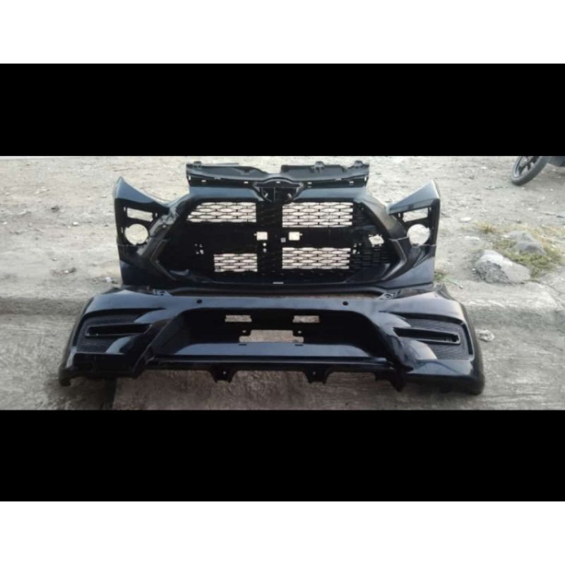 bemper depan belakang Agya facelif tahun 2021