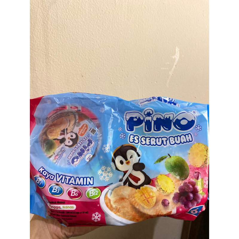 

Pino Es serut buah 1pak isi 6pcs