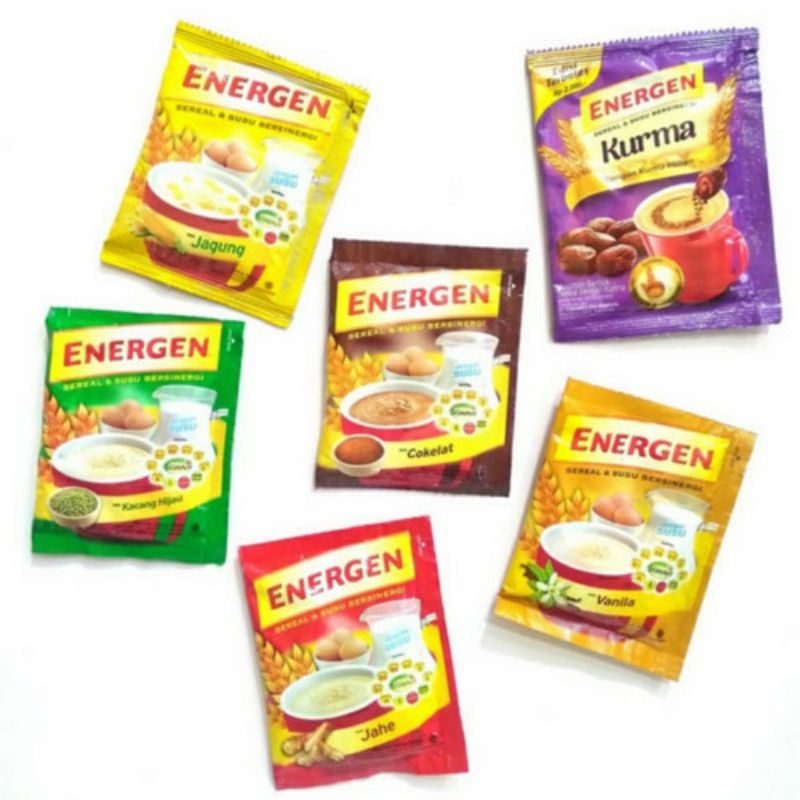 

ENERGEN RENTENGAN free gula 250gr