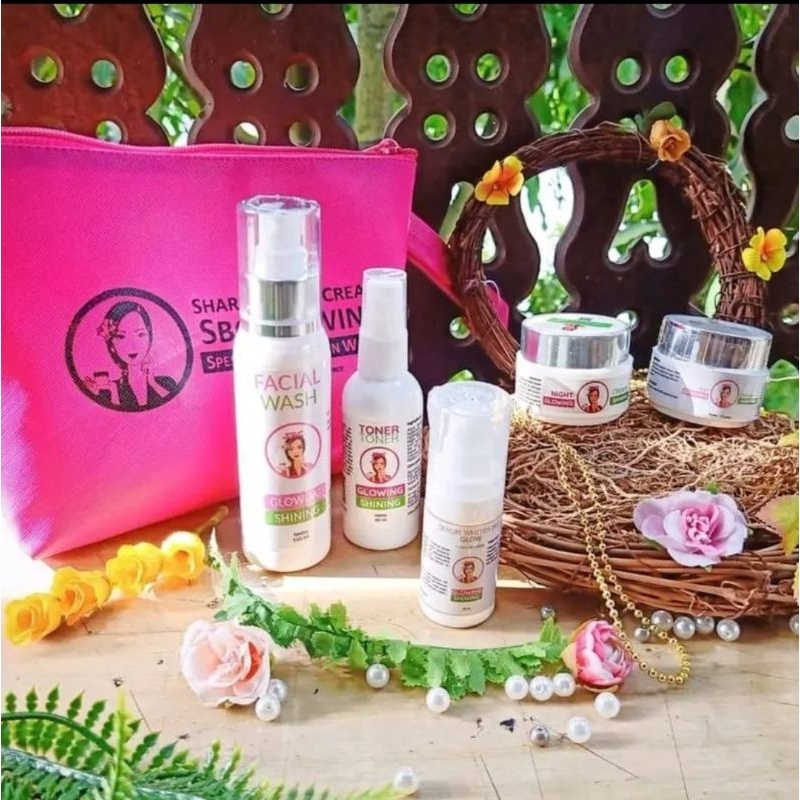 (ORI 100% READY STOK) PAKET SKINCARE SBC GLOWING WHITENING SUPER