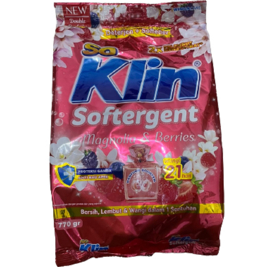 So Klin Softergent - Deterjen Bubuk 770gr