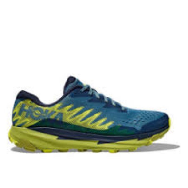 Sepatu Hoka One One Torrent 3 Bluesteel Dark Citron