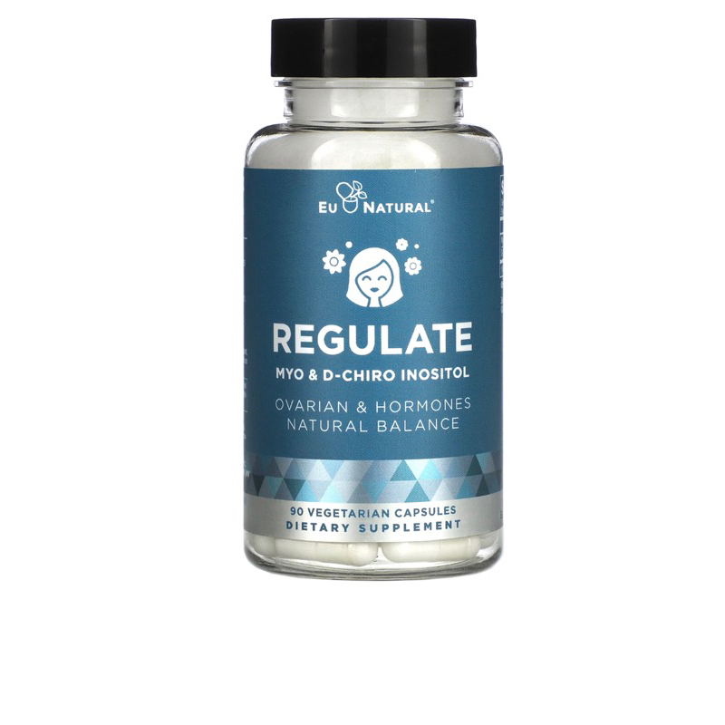 EU Natural Regulate  Myo D Chiro Inositol 90 Vegetarian Capsules