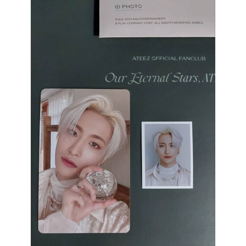 atiny official membership kit member set pc id photo hongjoong seonghwa yunho yeosang san mingi wooy