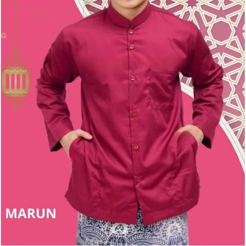 BAJU KOKO HAIBAH MODEL AMMU / BAJU KOKO SAKU SAMPING / KOKO HAIBAH SAKU SAMPING